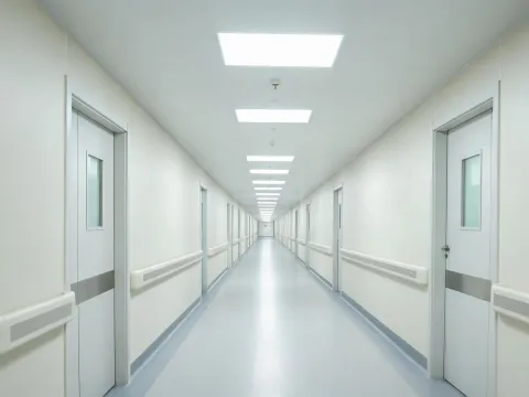 Healthcare corridor lighting